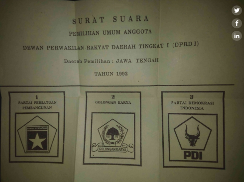 Cth Surat Suara